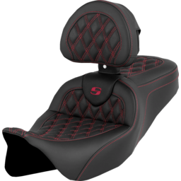 SEAT ROADSOFA LS W/BR BURGUNDY STITCH thumbnail-4