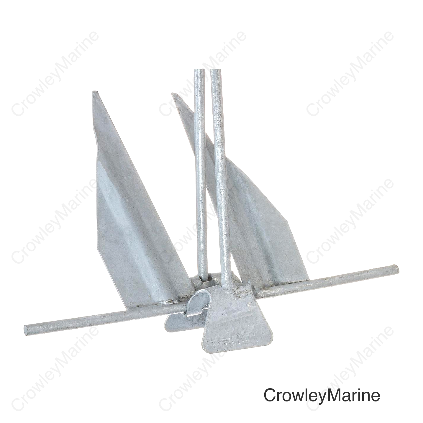 Seachoice Utility Anchor w/ Slip Ring, Size 13E Galvanized Steel