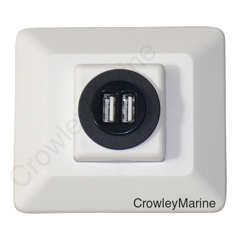 BL 12V METAL OUTLET CAP