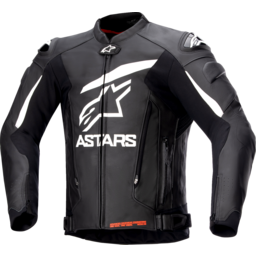 GP Plus R v4 Leather Jacket - Black/White - US 44 / EU 54