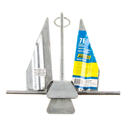 Seachoice Utility Anchor w/ Slip Ring, Size 7E, Galvanized Steel thumbnail-0
