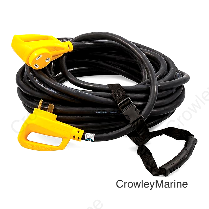 Camco 55195 Power Grip™ Extension Cord, 50A, 30'