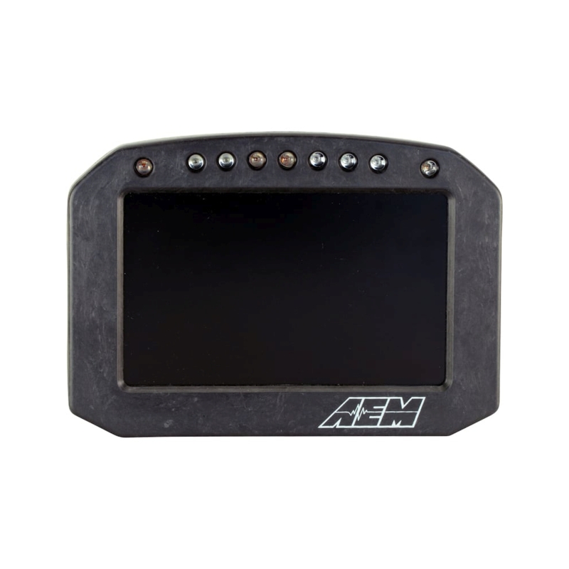 AEM CD-5LG Carbon Logging Flush Digital Dash Display w/ Internal 20Hz GPS & Antenna