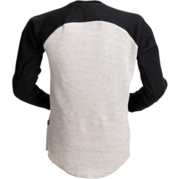SHIRT LS WAFFLE GREY 3X thumbnail-1
