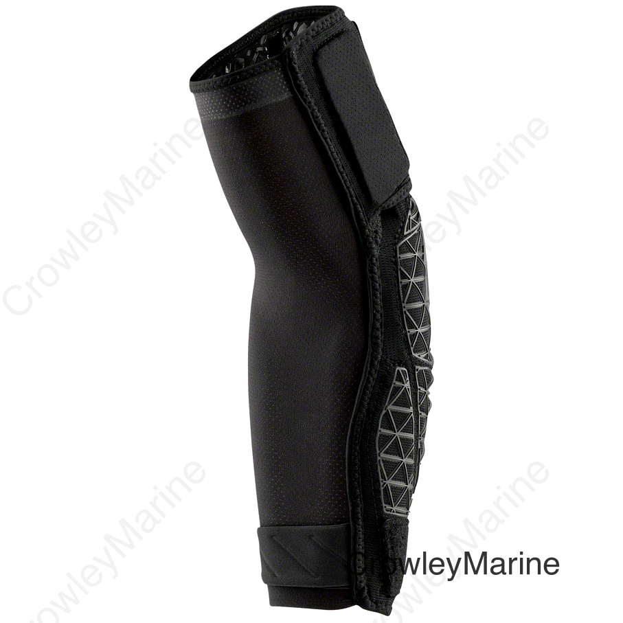 100% Surpass Elbow Guards - Black Large