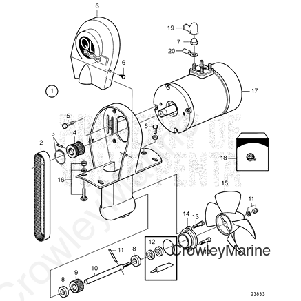 Tooth Belt - Volvo Penta (41100787)