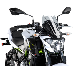 New Generation Windscreen - 13-3/8" - Smoke - Kawasaki