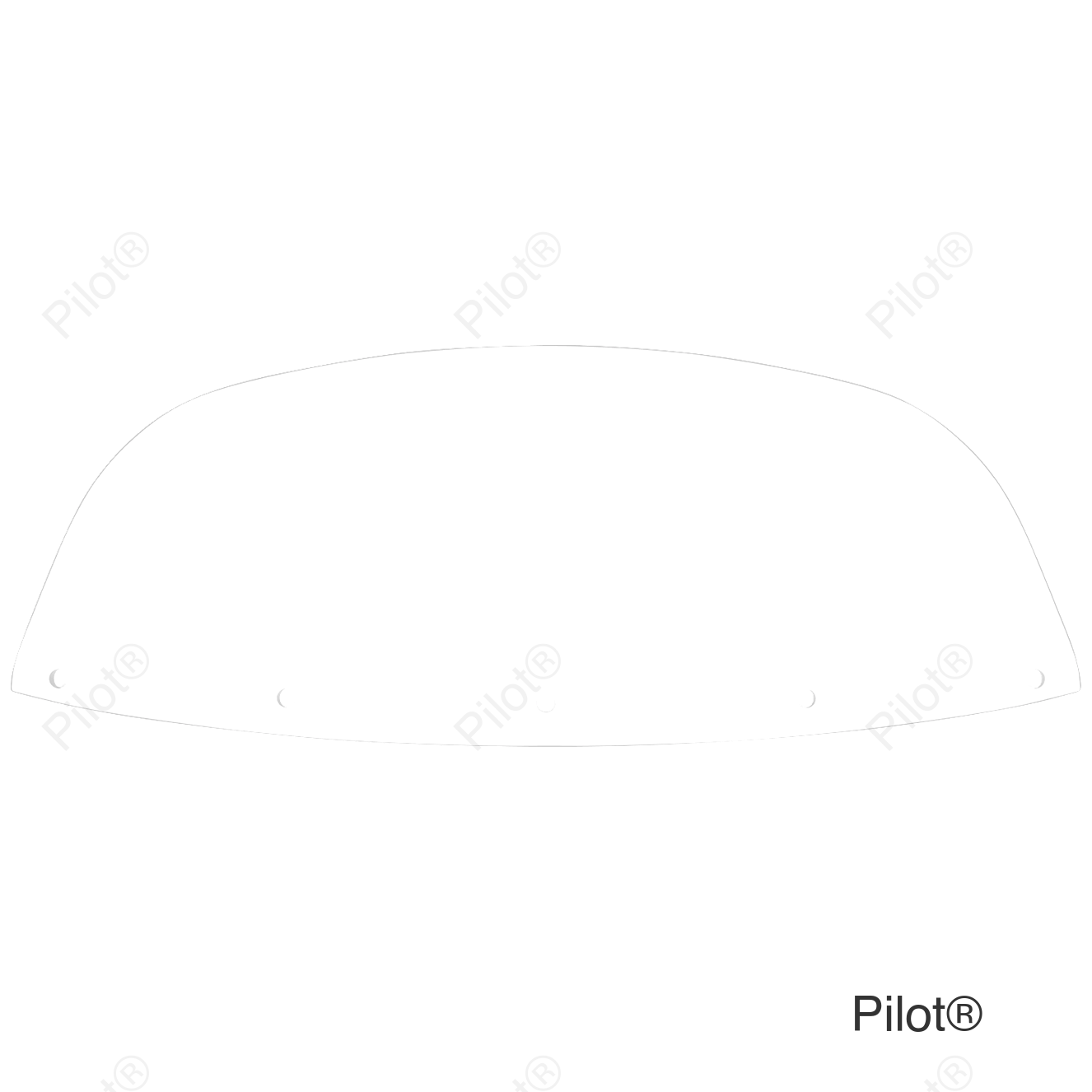 Windshield - 7" - Clear- '86-'95 FLHT