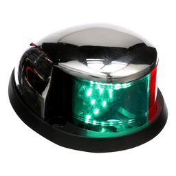 Seachoice LED Bow Light, Marine Navigation, Chrome Bi-Color, 2-Mile Visibility for Sail or Powerboats Under 66 Feet thumbnail-3