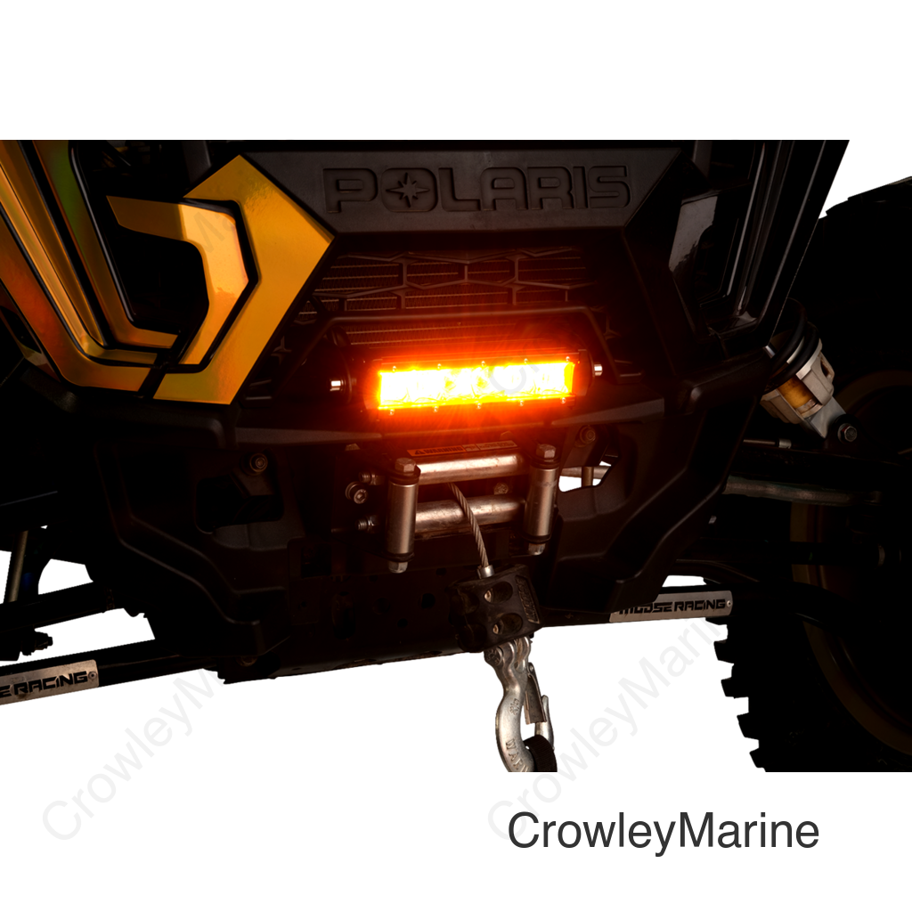 LIGHT BAR LED 8" AMBER MOOSE