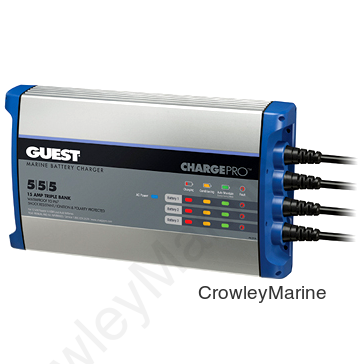 12V, 15 Amp, 3-Bank