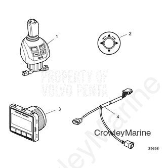 Control Knob(V2) - Volvo Penta (22862207)