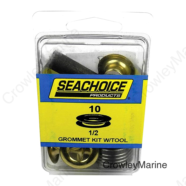 Seachoice 59999 Grommet Kit With Tool
10 Sets - 1/2" Grommets