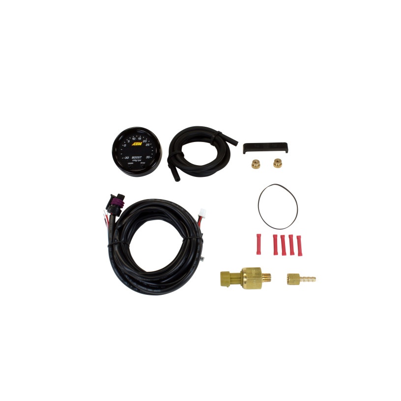AEM X-Series Boost Pressure -30inHg 35psi Gauge