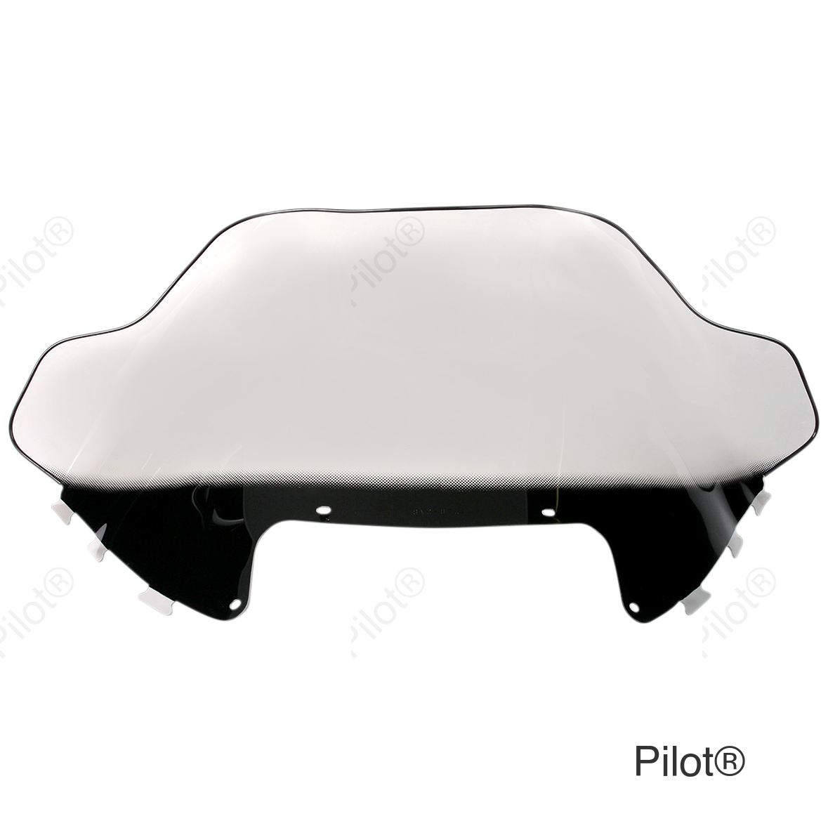 Windshield - 18" - Smoke - Black Graphic