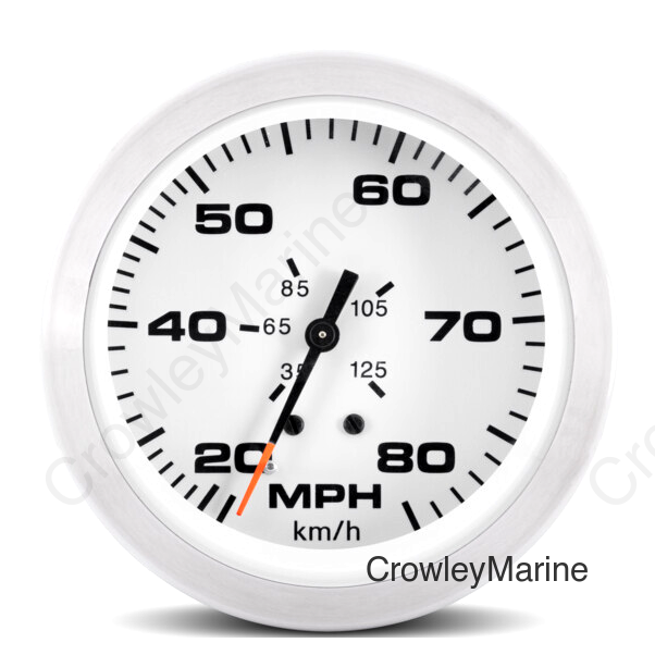 Speedo Head, Lido 3" 80 mph