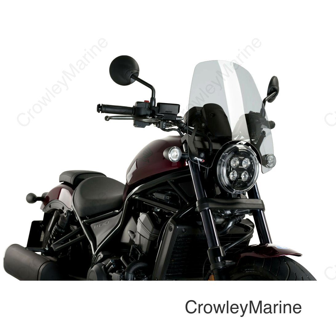 WINDSCREEN NNG TOURING SMOKE HON