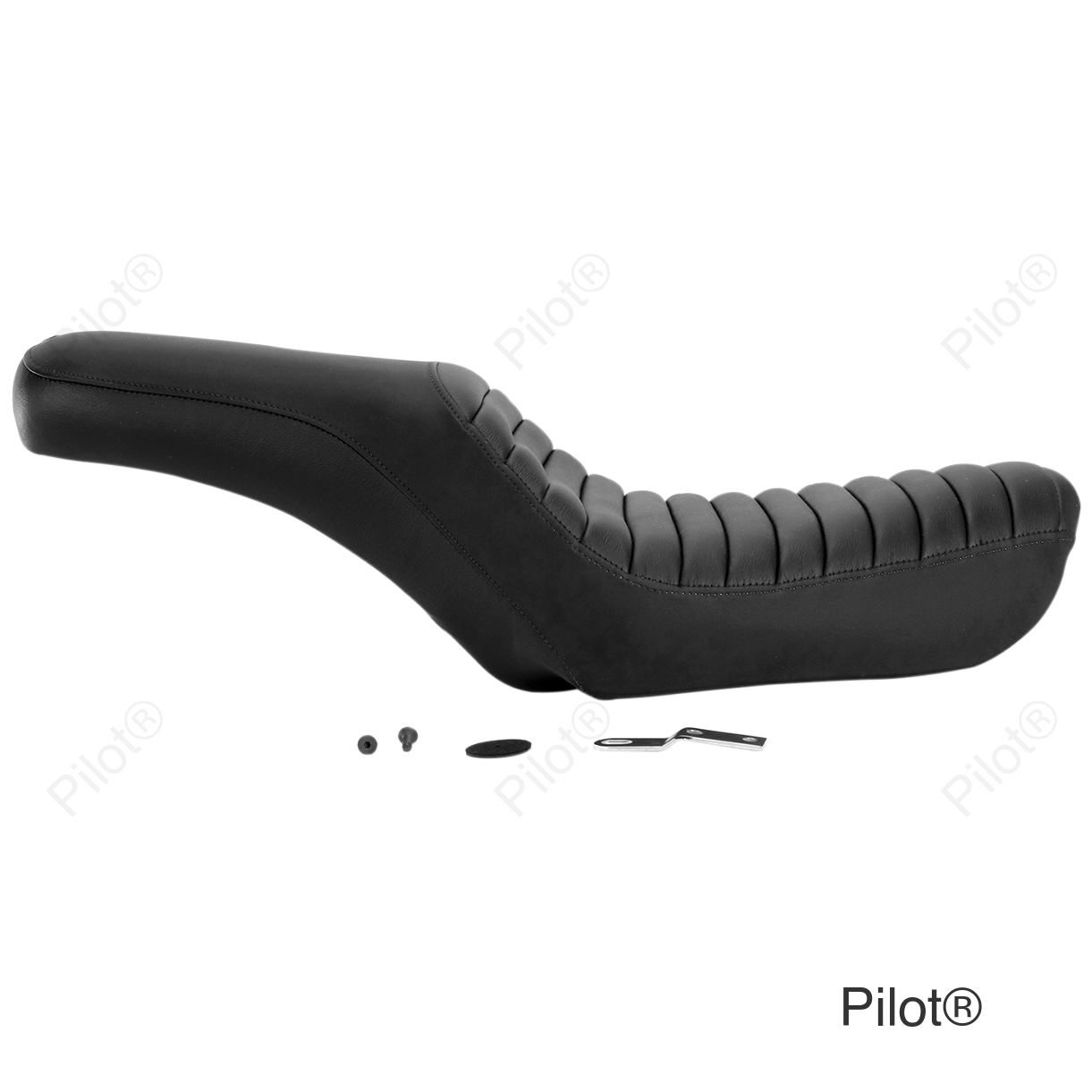Profiler™ Tuck-n-Roll Seat - Black - FXDWG '04-'05