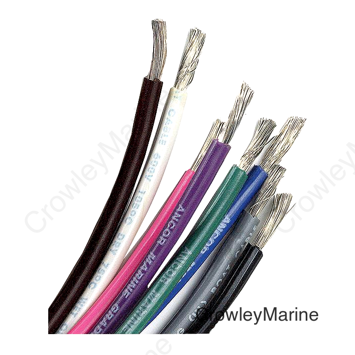 Ancor 102410 Marine Grade™  Tinned Copper Primary Wire, #16 AWG, 100', Gray