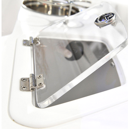 Seachoice Barrel-Up Friction Hinge, 316 Stainless Steel, 1-1/2 In. X 1-1/2 In., 1 Pair thumbnail-1