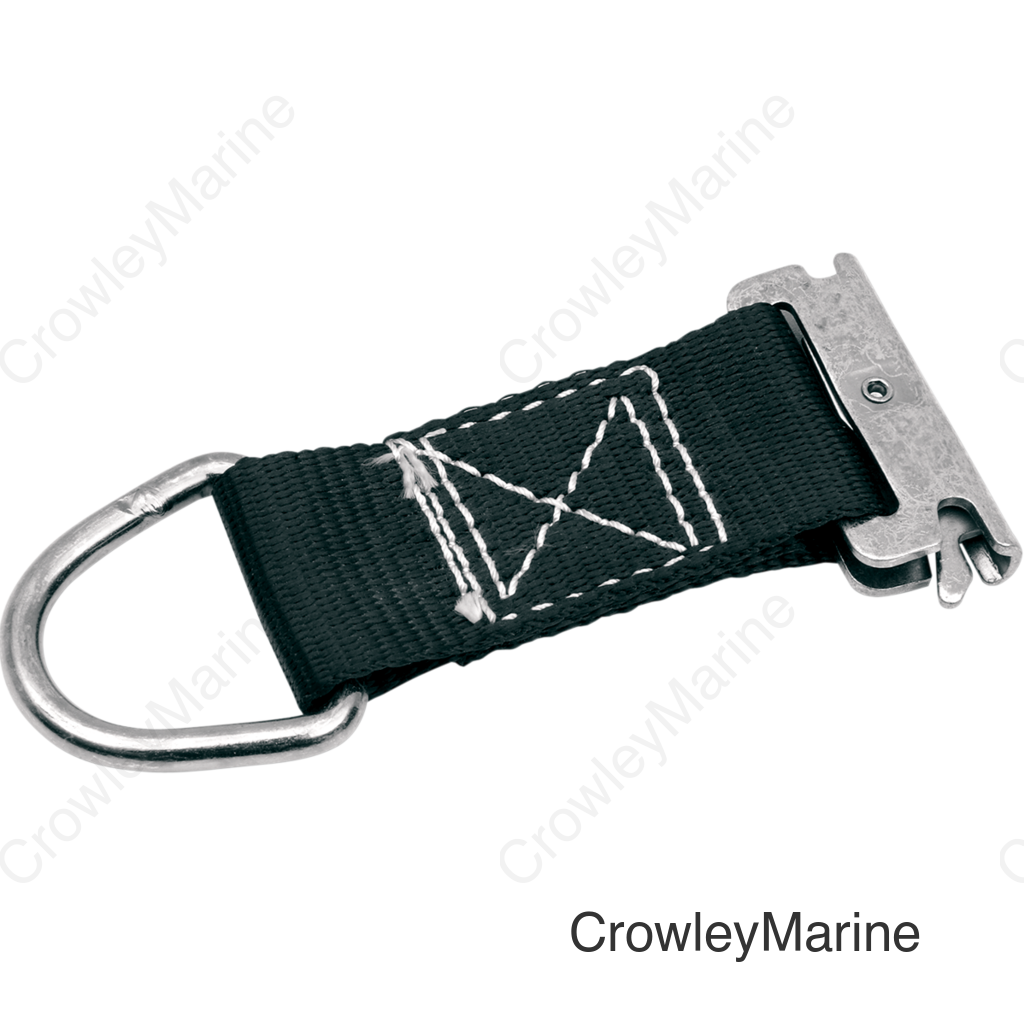 STRAP,E-TRACK 7" BLK