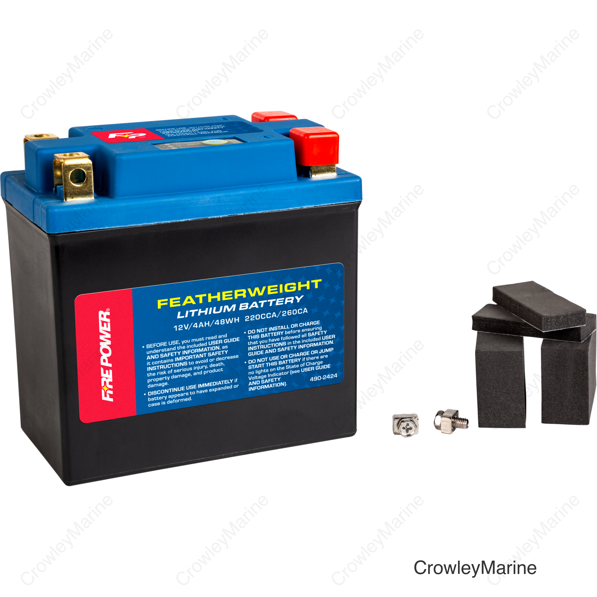 FEATHERWEIGHT LITHIUM BATTERY 220 CCA 12V/48WH
