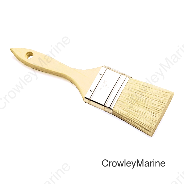 CHIP PAINT BRUSH (WHITE BRISTLE)