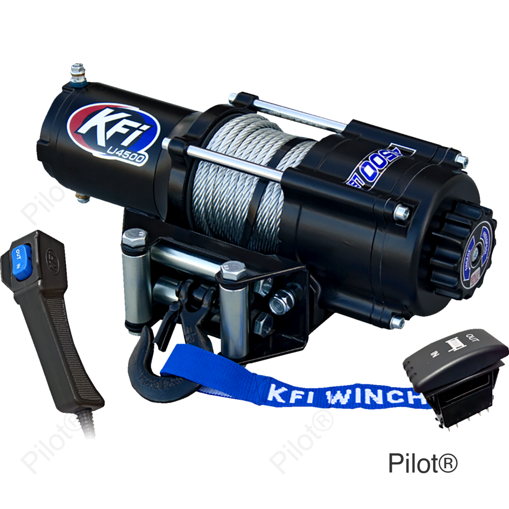 U45-R2 Winch - 4500 lb - Steel Cable