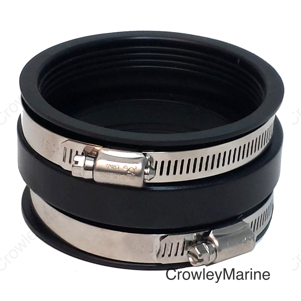 3IN COUPLER W/HOSE CLAMP