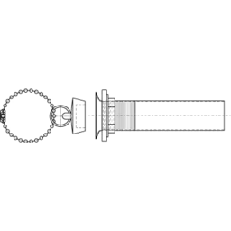 DRAIN TUBE W/STOPPER (517515-1) thumbnail-0