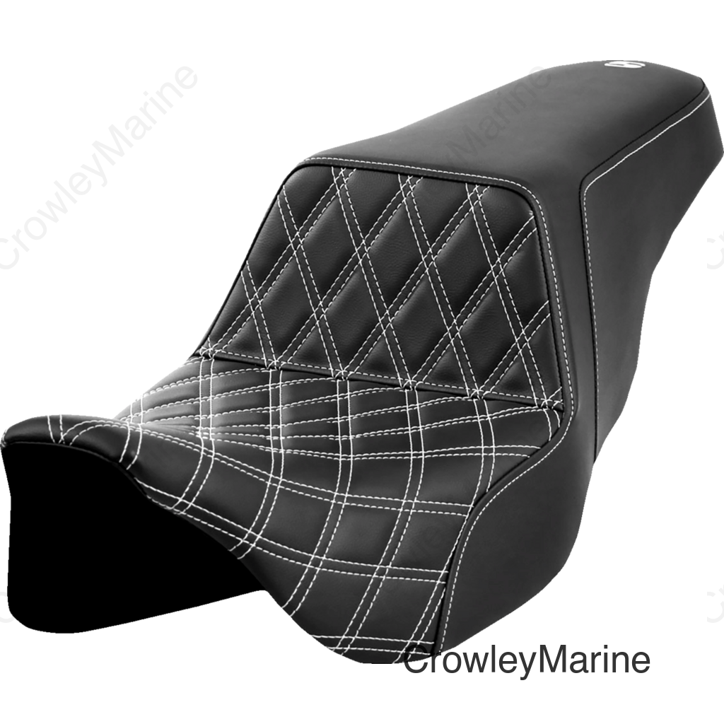 SEAT STEP UP FRONT LS WHITE STITCH