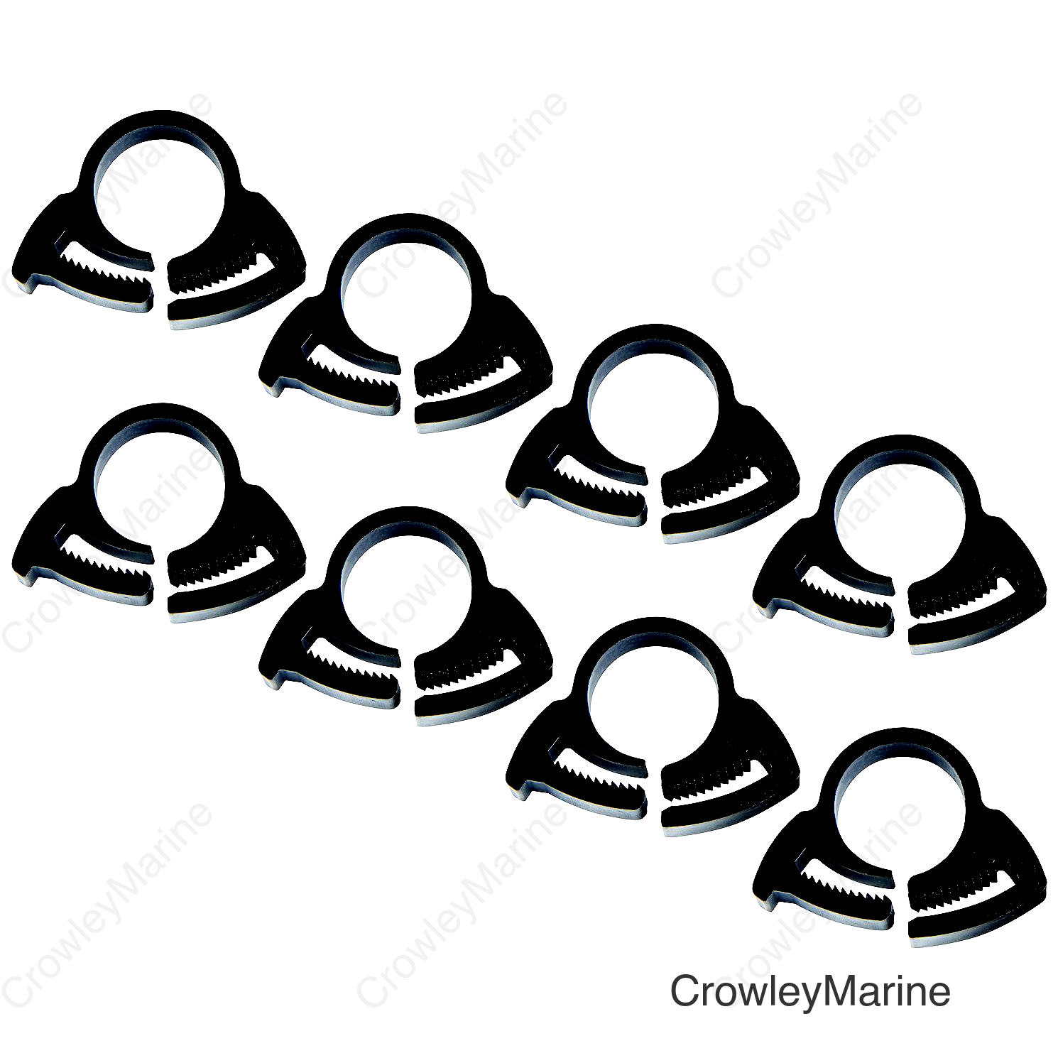 Seachoice 23471 – #8 Snap Clamps 8-Pack