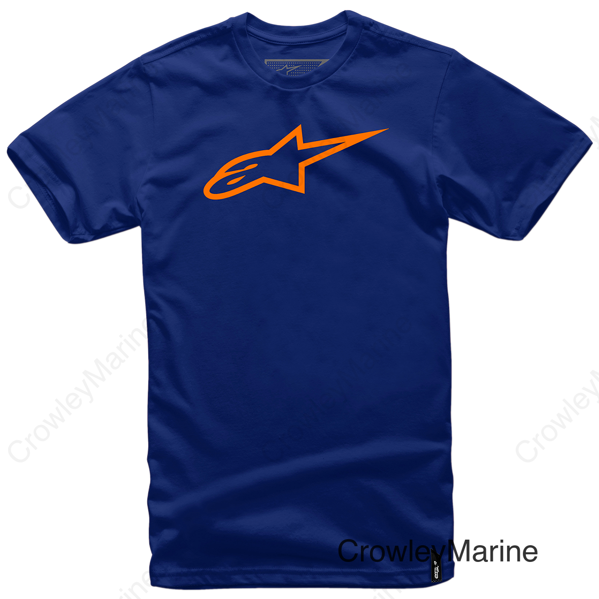 Ageless T-Shirt - Navy/Orange - XL