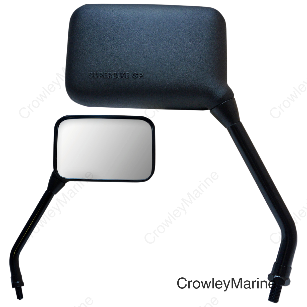 MIRROR PU AX BLK COMP RHL