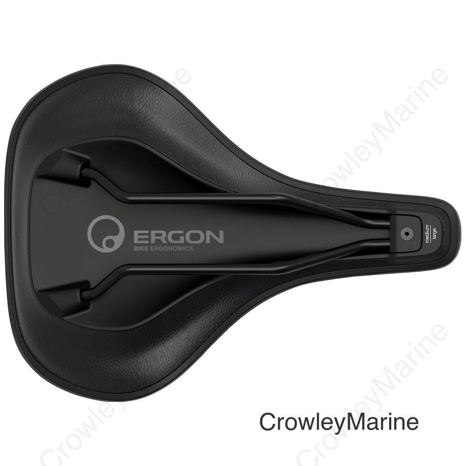 Ergon SC Core Prime Saddle - Black/Gray Womens Medium/Large