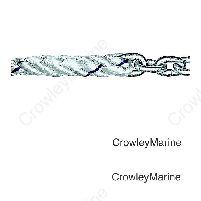 1/4-50 X 1/2-150 3-STRAND RODE