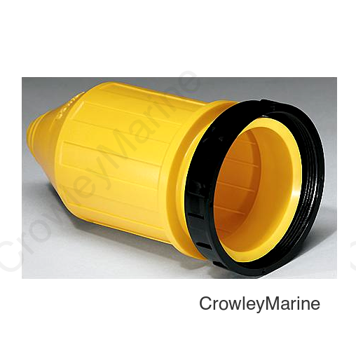 Marinco 7715CRN Weatherproof Cover With Threaded Sealing Ring For Use With 6360CRN or 6364CRN 50A Female Connectors