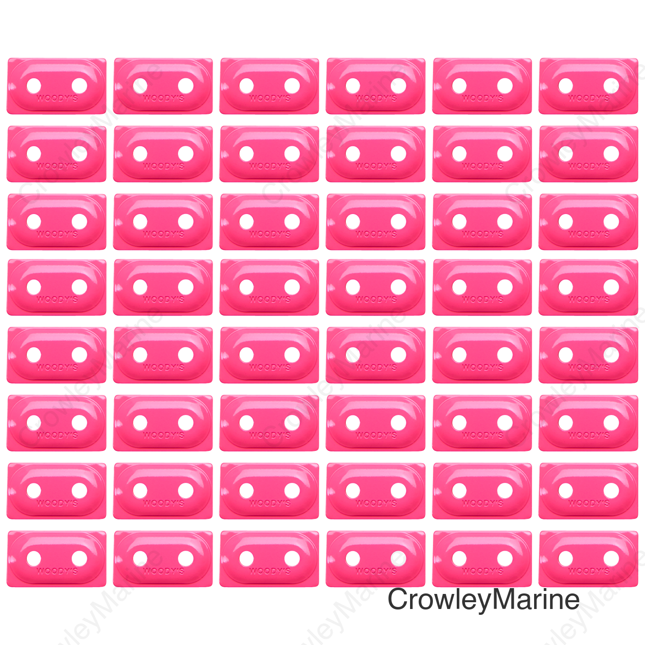 Support Plates - Pink - 48 Pack