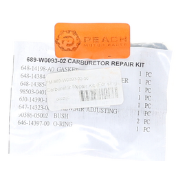 Carburetor Repair Kit (For single carburetor) thumbnail-1