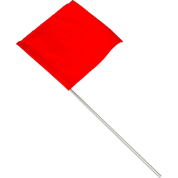 Seachoice Nylon Water Sports Flag, 24 in. Pole, Conforms to State Laws in AZ, CA, CO, ID, MO, NE, NM, OR, TX, UT and WA thumbnail-1