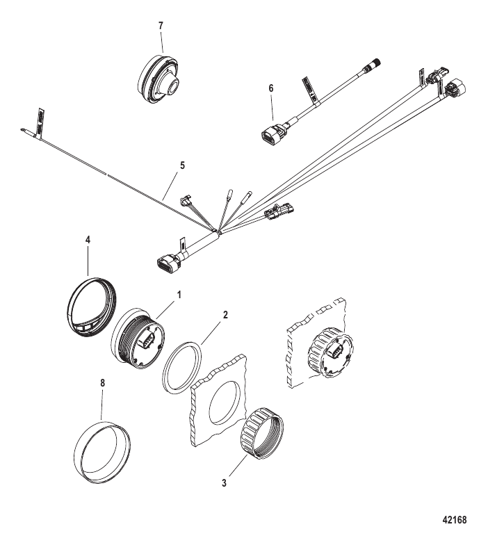 Serial Range Accessories MercMonitor - 2007 & Up - MercMonitor Kit with SmartTow