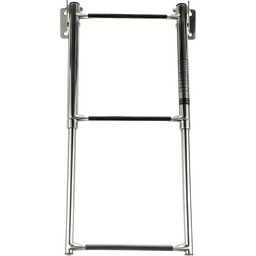 Seachoice Telescoping Transom Mount Ladder, Stainless Steel, 3 Steps, 300 Lb. Capacity thumbnail-4