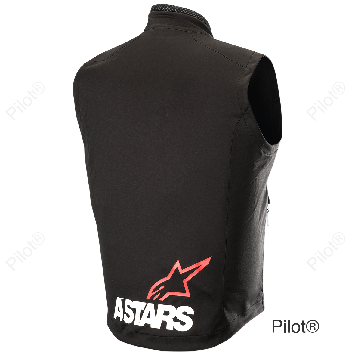 Session Race Vest - Black/Red - Small