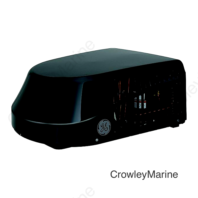 GE GRCS15XAHB Deluxeplus Rooftop Air Conditioner, 15K BTU, Black