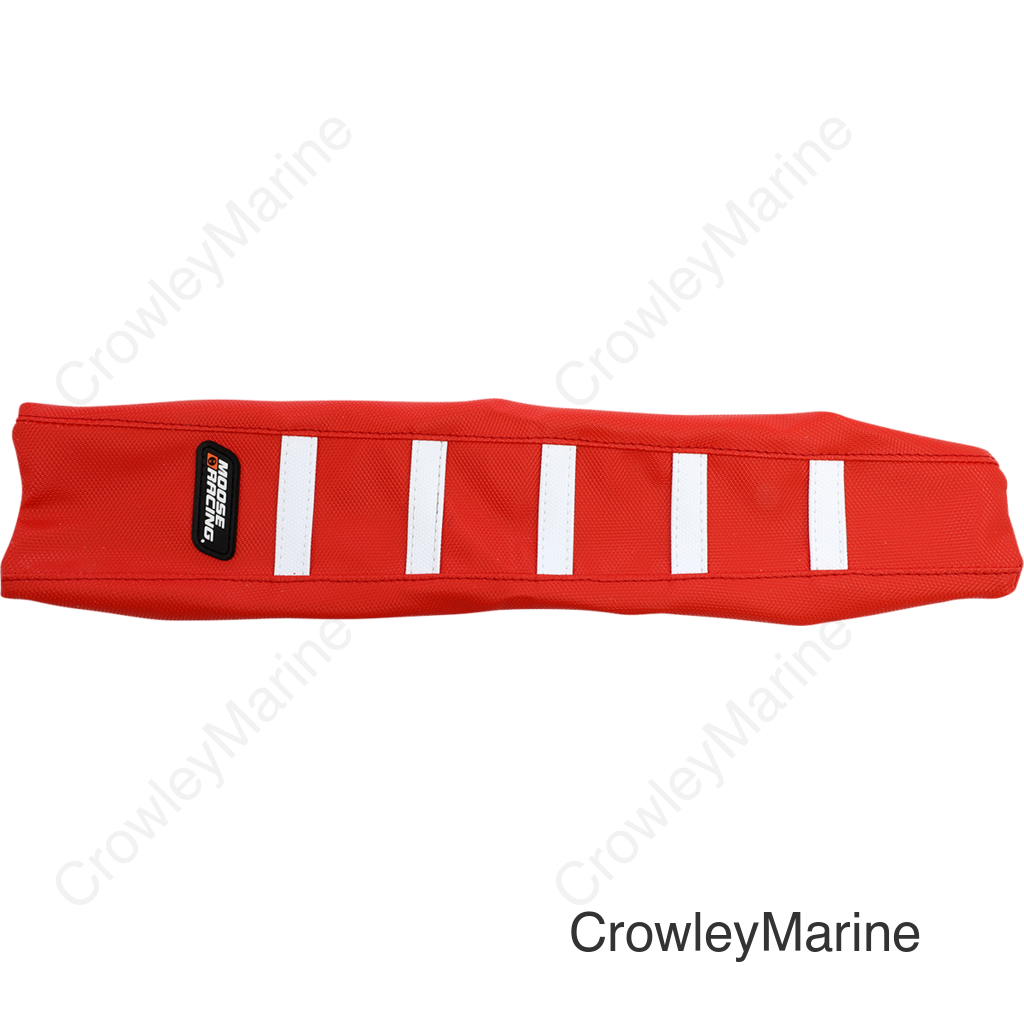 SEAT COVER RIBBED GAS RED