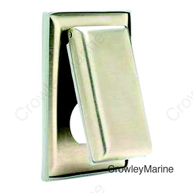 Marinco 7879CR Stainless Steel Sealed Cover With Lid Fits 4700CR, 5262CRR and 5739CR Receptacles