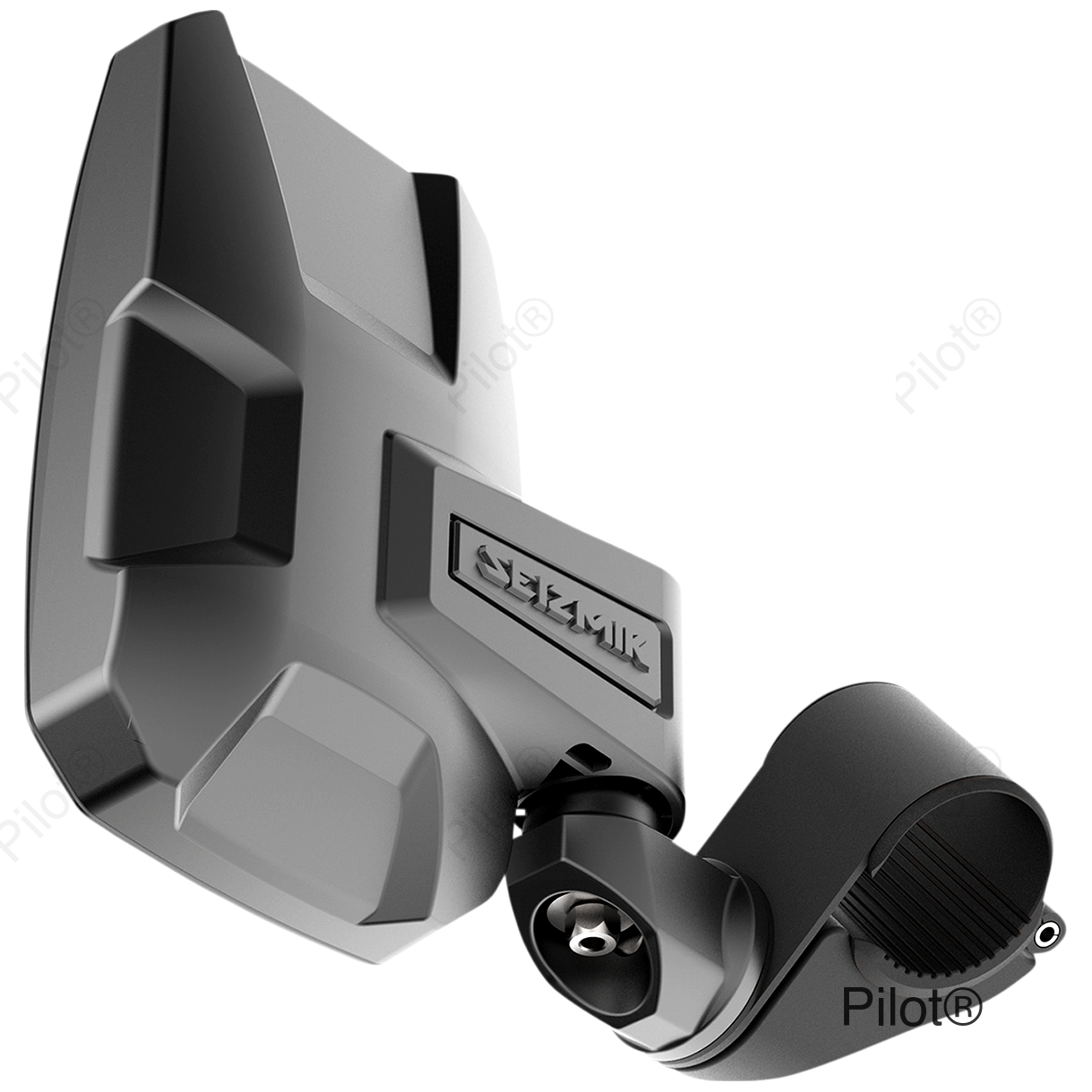 Mirror - Embark - Side View - Rectangle - Black - 1-3/4"