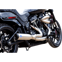 2-into-1 Qualifier Exhaust System - Race Only - Brushed Stainless thumbnail-2
