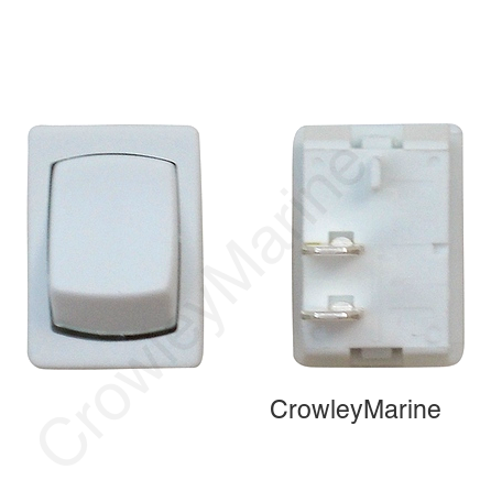 12V MINI ON/OFF WHITE
