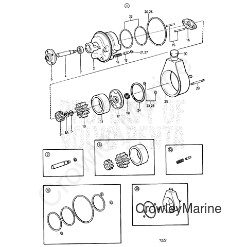Sealing Ring Kit(V2) - Volvo Penta (273881)
